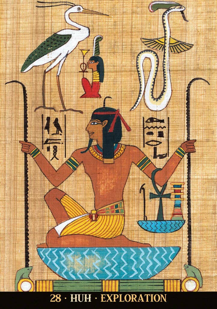 Cartas del Oráculo de los Dioses Egipcios
