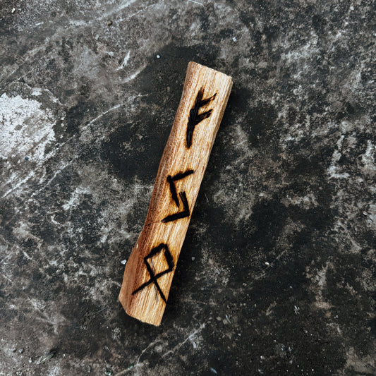 Palo Santo | Ritualizado con Runas del Futhark Antiguo