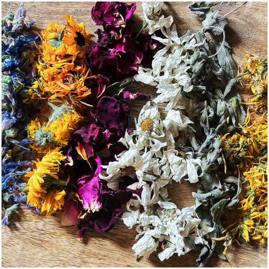 Flor del Encís – Mezcla Ritual Artesanal de Hierbas y Flores Mágicas (5g)