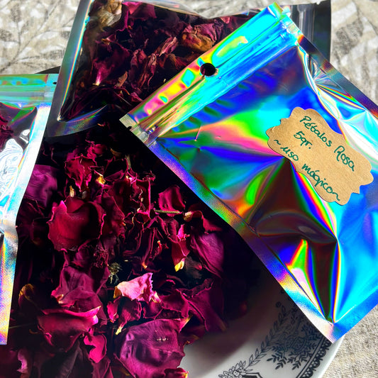 Pétalos de Rosa (5g) – Amor, dulzura y belleza espiritual