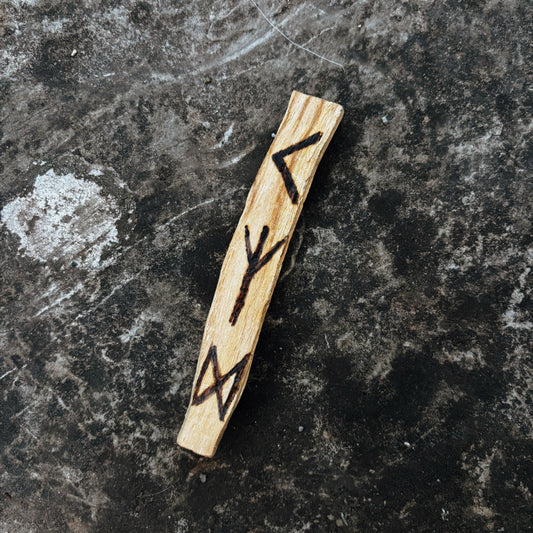 Palo Santo | Ritualizado con Runas del Futhark Antiguo